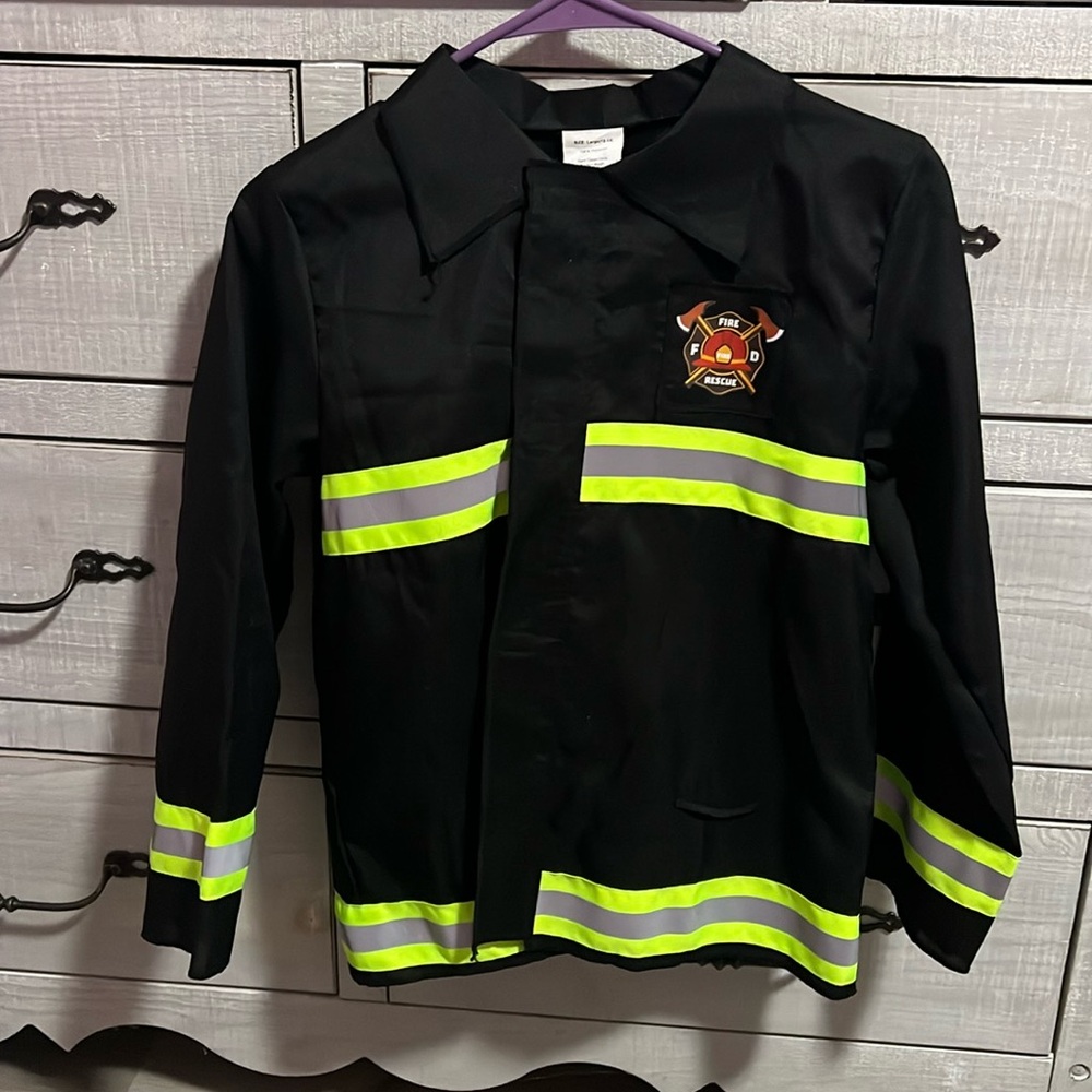 Firefighter costume for Halloween or career day